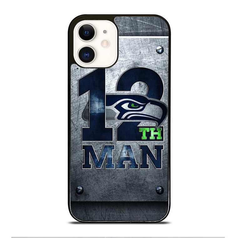 SEATTLE SEAHAWKS 12TH MAN iPhone 12 Case Cover