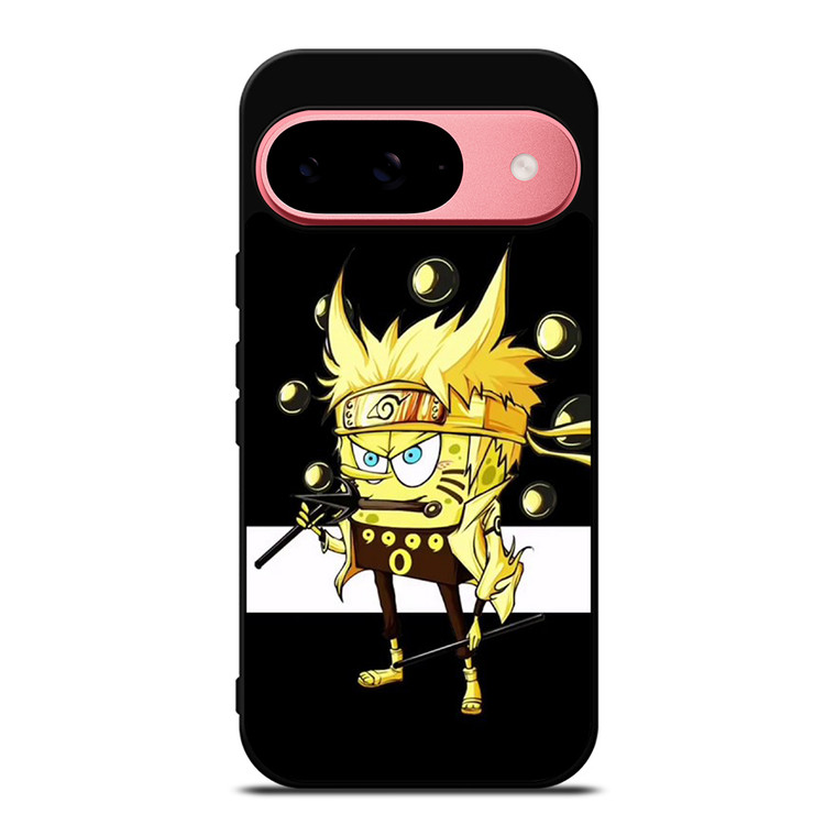 SPONGEBOB NARUTO KONOHA Google Pixel 9 Case Cover