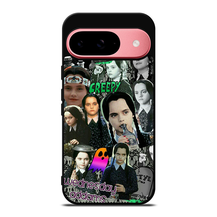 WEDNESDAY ADDAMS COLLAGE Google Pixel 9 Case Cover