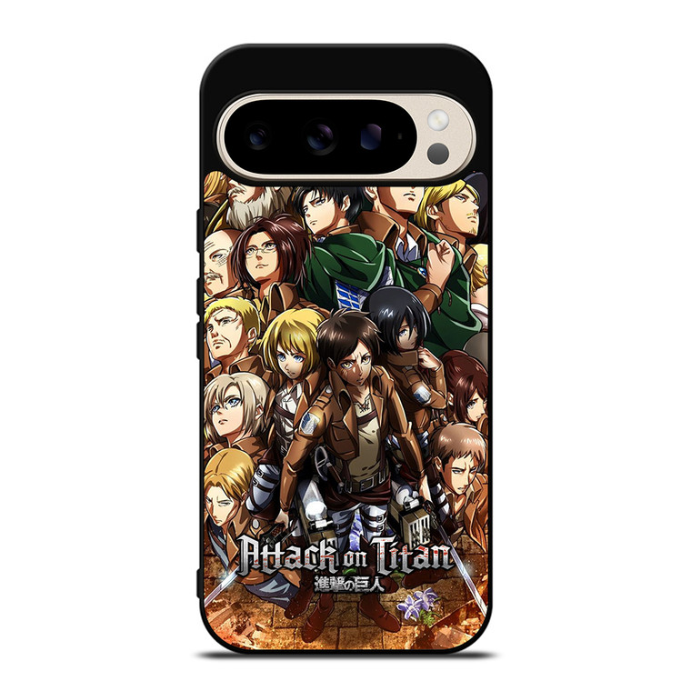 ATTACK ON TITAN CHARACTER Google Pixel 9 Pro Case Cover