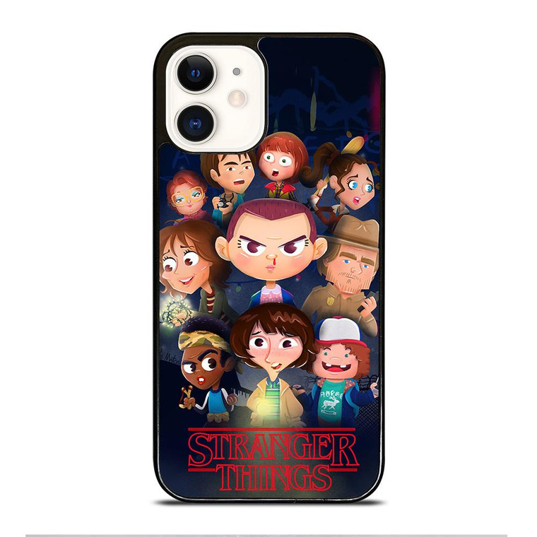STRANGER THINGS CHARACTERS 4 iPhone 12 Case Cover