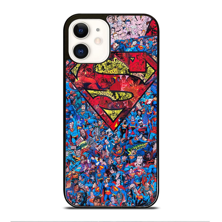 SUPERMAN SUPERHERO LOGO iPhone 12 Case Cover