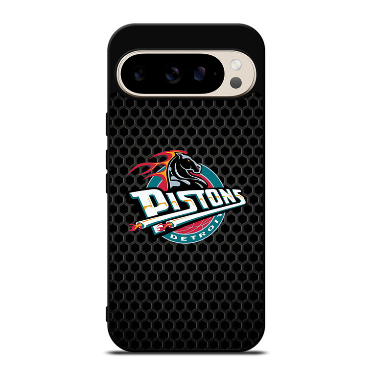 DETROIT PISTONS METAL LOGO Google Pixel 9 Pro Case Cover