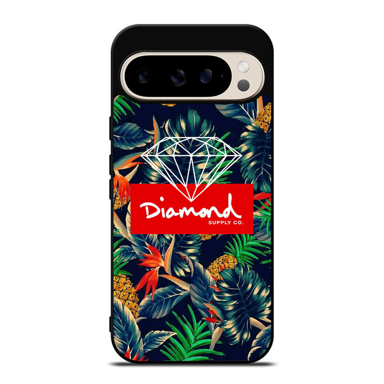 DIAMOND SUPPLY CO FLORAL LOGO Google Pixel 9 Pro Case Cover
