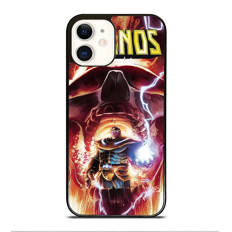 THANOS CARTOON MARVEL iPhone 12 Case Cover