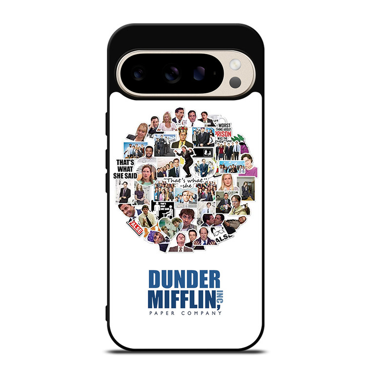 DUNDER MIFFLIN COLLAGE 2 Google Pixel 9 Pro Case Cover