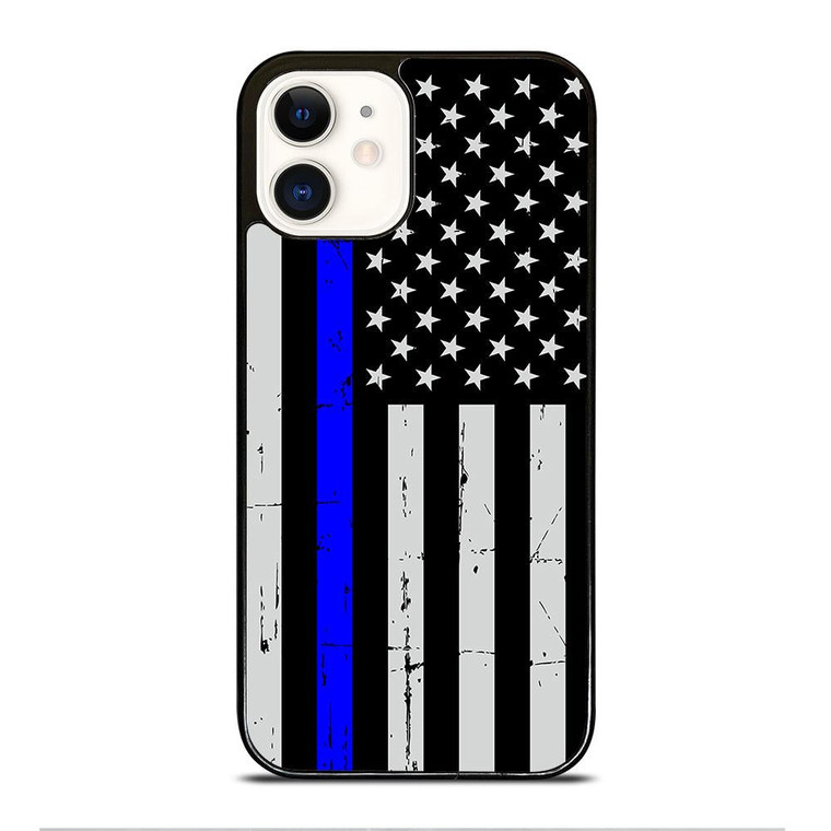 THIN BLUE LINE AMERICAN iPhone 12 Case Cover