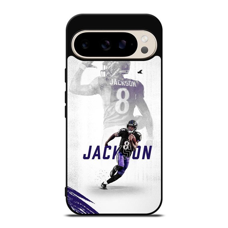 LAMAR JACKSON ACTION Google Pixel 9 Pro Case Cover