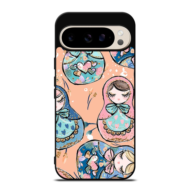 MATRYOSHKA NESTING DOLLS RUSSIAN ART 2 Google Pixel 9 Pro Case Cover