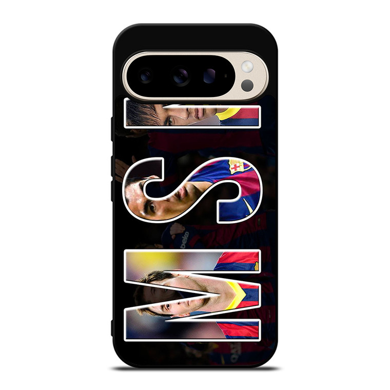 MESSI SUAREZ NEYMAR MSN 2 Google Pixel 9 Pro Case Cover