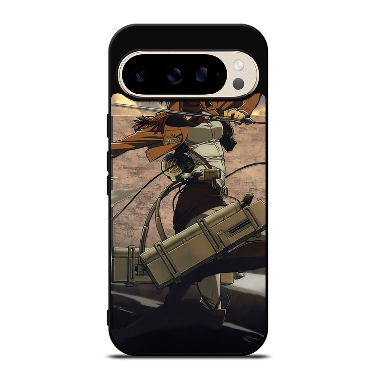 MIKASA ACKERMAN ATTACK ON TITAN ANIME Google Pixel 9 Pro Case Cover