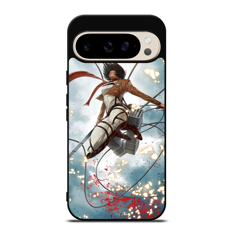 MIKASA ACKERMAN ATTACK ON TITAN Google Pixel 9 Pro Case Cover