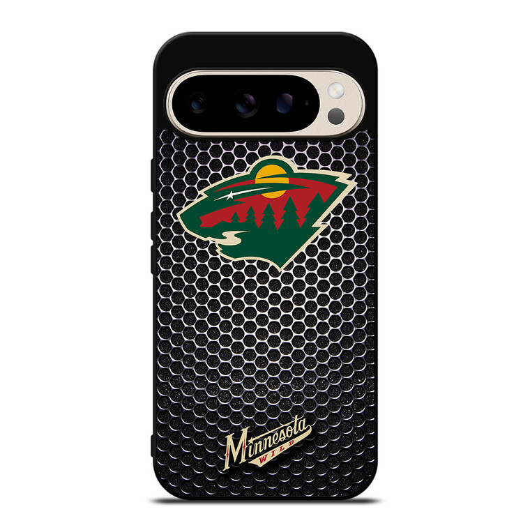 MINNESOTA WILD METAL Google Pixel 9 Pro Case Cover