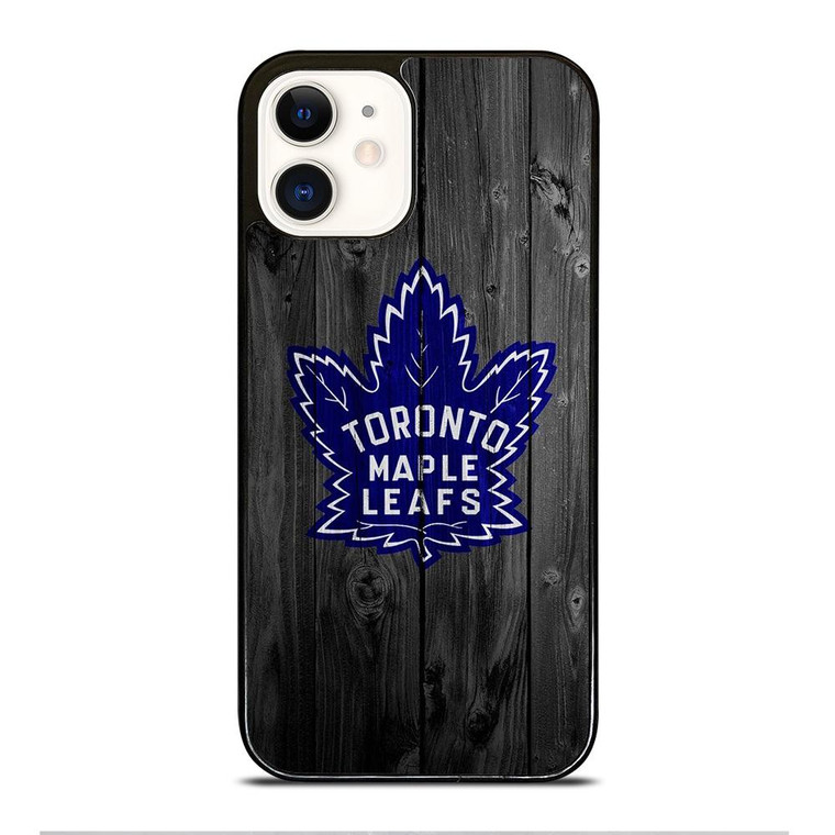TORONTO MAPLE LEAFS WOODEN iPhone 12 Case Cover