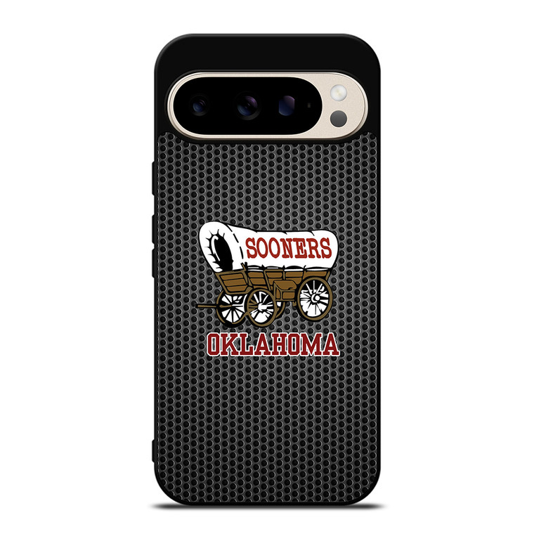 OKLAHOMA SOONERS METAL LOGO Google Pixel 9 Pro Case Cover