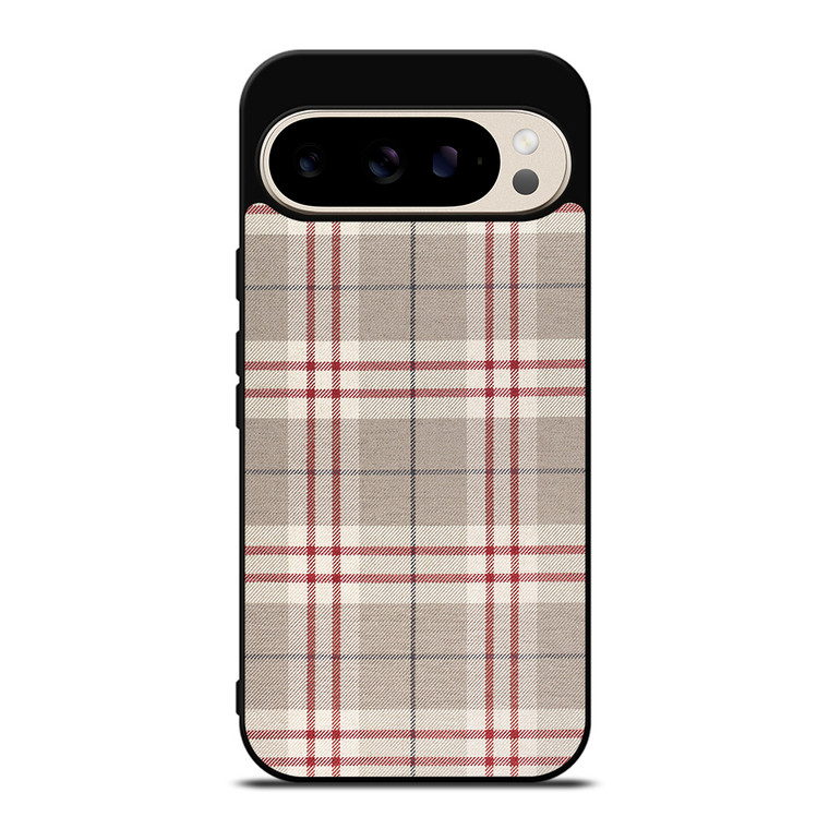 PLAID BROWN 2 Google Pixel 9 Pro Case Cover