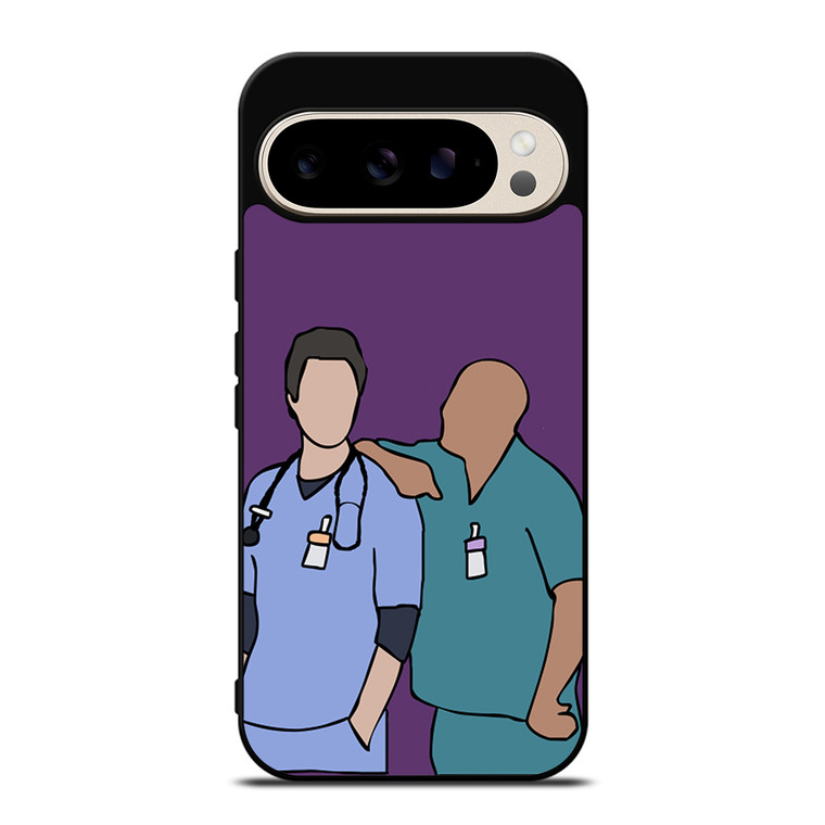 SCRUBS TURK AND JD Google Pixel 9 Pro Case Cover