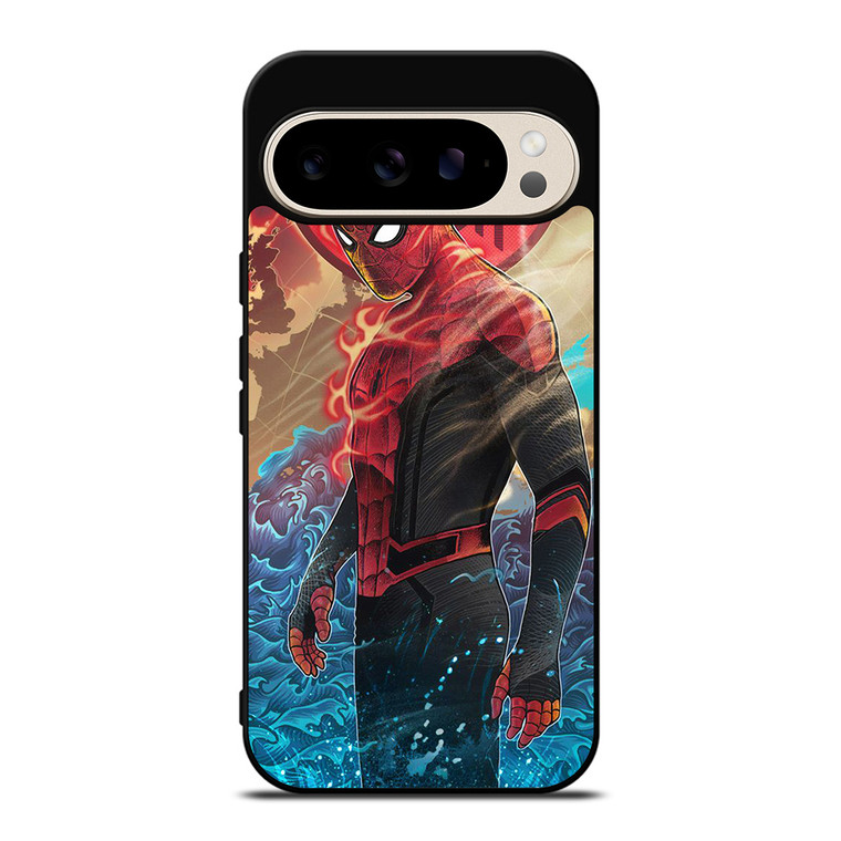 SPIDERMAN FLAME Google Pixel 9 Pro Case Cover