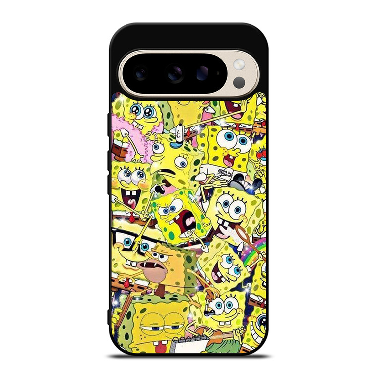 SPONGEBOB COLLAGE Google Pixel 9 Pro Case Cover