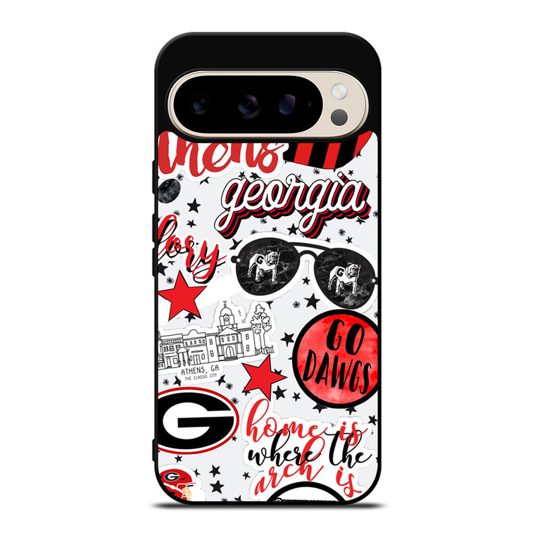 UNIVERSITY GEORGIA BULLDOGS UGA Google Pixel 9 Pro Case Cover