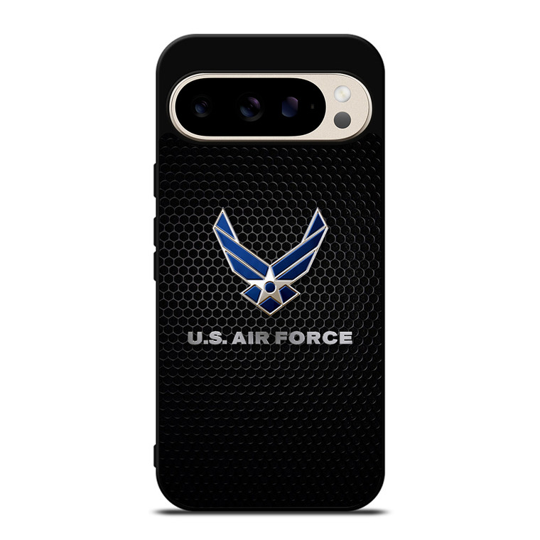 US AIR FORCE METAL LOGO Google Pixel 9 Pro Case Cover
