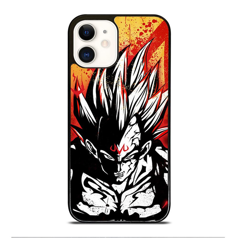 VEGETA MAJIN DRAGON BALL ART iPhone 12 Case Cover