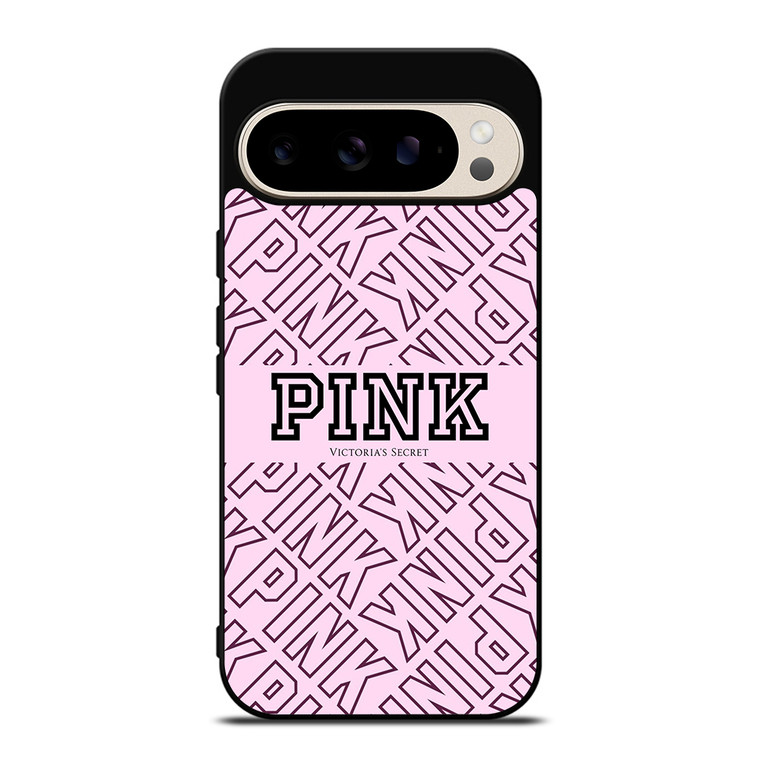 VICTORIA'S SECRET PINK LOGO PATTERN Google Pixel 9 Pro Case Cover