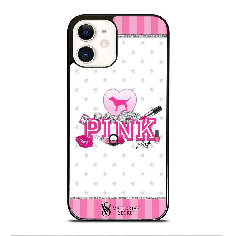VICTORIA'S SECRET DOG iPhone 12 Case Cover VICTORIA'S SECRET DOG iPhone 12 Case Cover