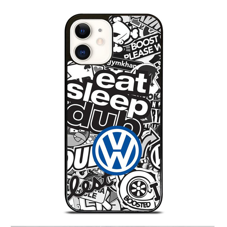 VW STICKER BOMB iPhone 12 Case Cover