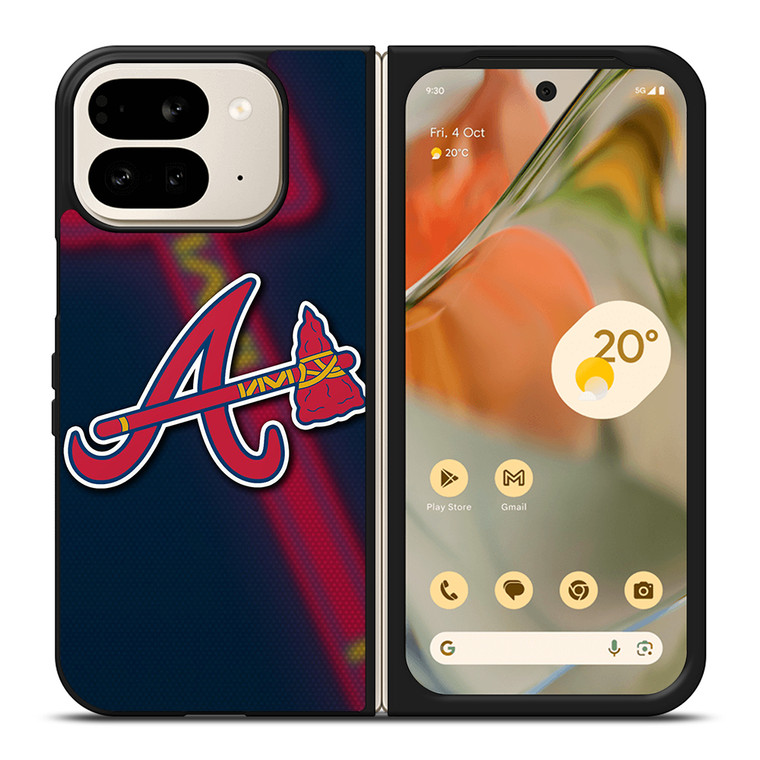 ATLANTA BRAVES COOL LOGO Google Pixel 9 Pro Fold Case Cover