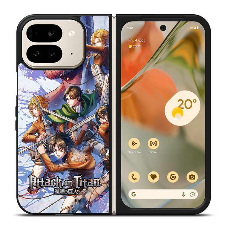 ATTACK ON TITAN CHARACTER 2 Google Pixel 9 Pro Fold Case Cover