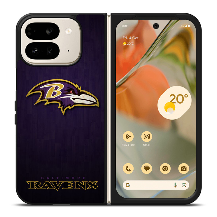 BALTIMORE RAVENS 1 Google Pixel 9 Pro Fold Case Cover