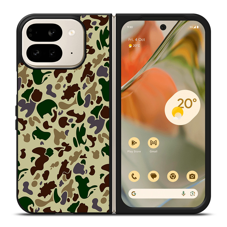 BAPE BATHING APE 3 Google Pixel 9 Pro Fold Case Cover