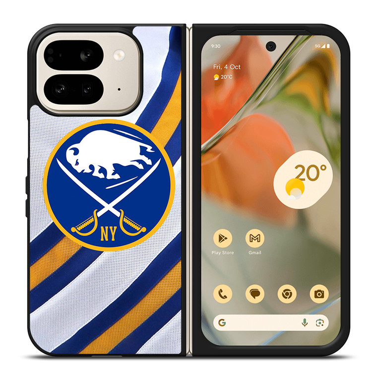 BUFFALO SABRES EMBLEM Google Pixel 9 Pro Fold Case Cover