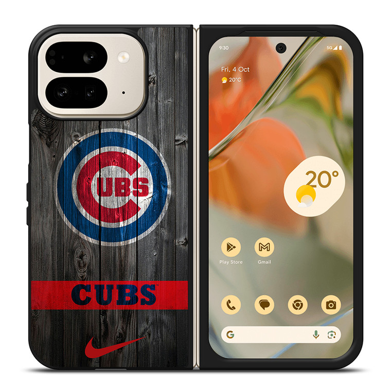 CHICAGO CUBS 3 Google Pixel 9 Pro Fold Case Cover