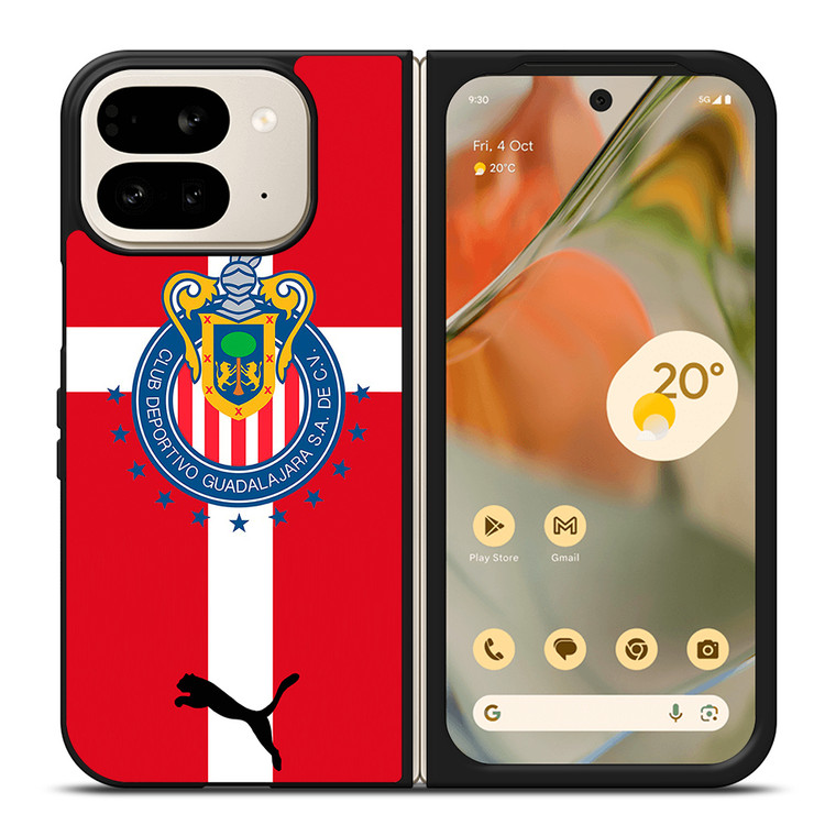 CHIVAS DE GUADALAJARA 5 Google Pixel 9 Pro Fold Case Cover