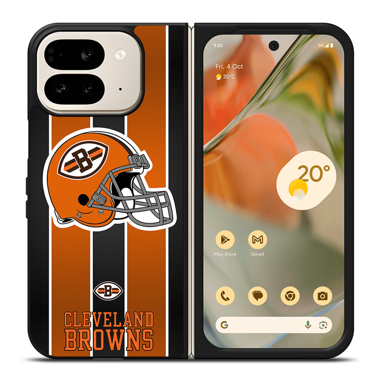 CLEVELAND BROWNS Google Pixel 9 Pro Fold Case Cover