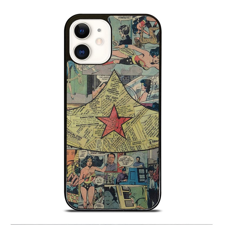 WONDER WOMAN LOGO ART iPhone 12 Case Cover