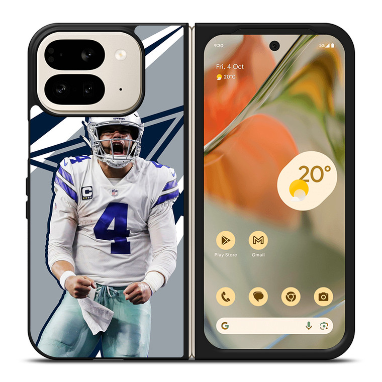 DAK PRESCOTT COWBOYS 4 Google Pixel 9 Pro Fold Case Cover