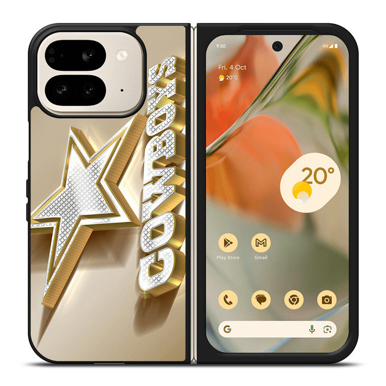 DALLAS COWBOYS GOLD Google Pixel 9 Pro Fold Case Cover