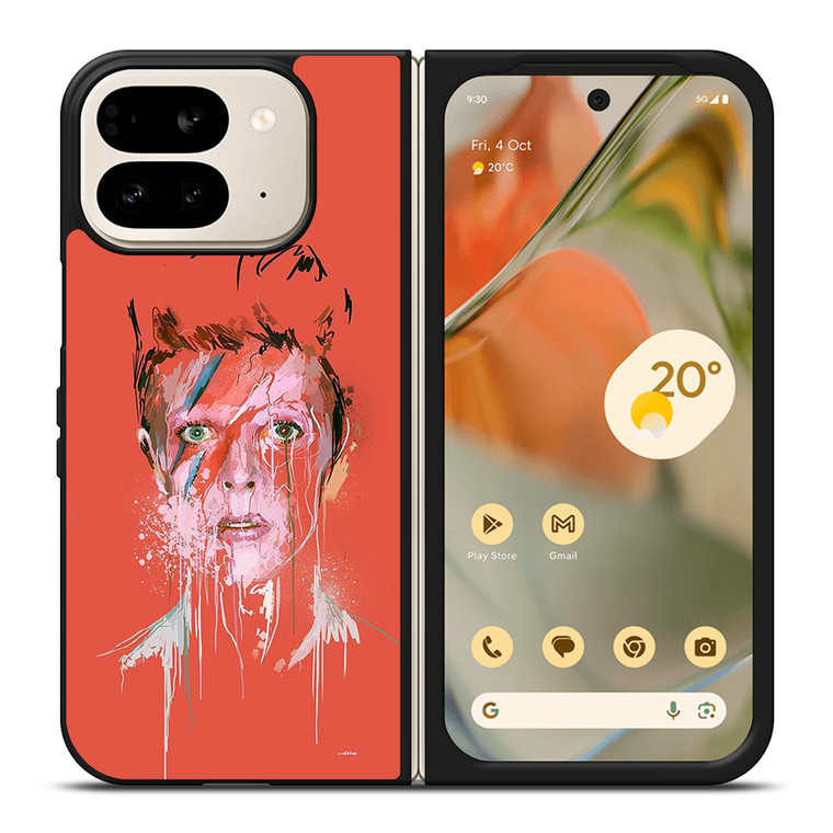 DAVID BOWIE ART Google Pixel 9 Pro Fold Case Cover