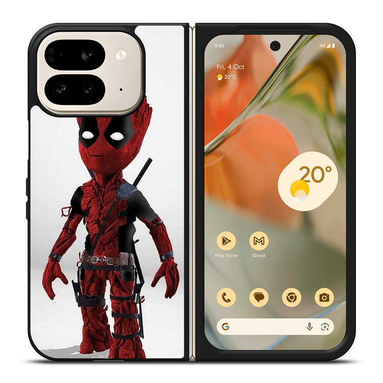DEADPOOL BABY GROOT Google Pixel 9 Pro Fold Case Cover