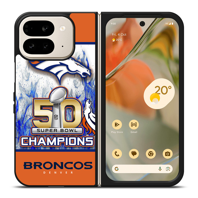 DENVER BRONCOS CHAMPIONS Google Pixel 9 Pro Fold Case Cover