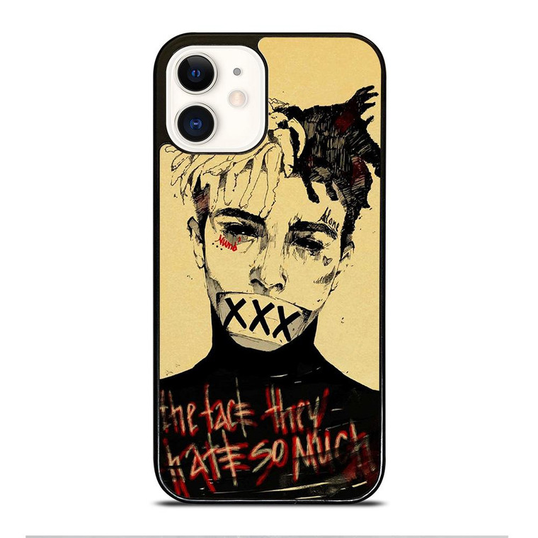 XXXTENTACION RAPPER FACE iPhone 12 Case Cover