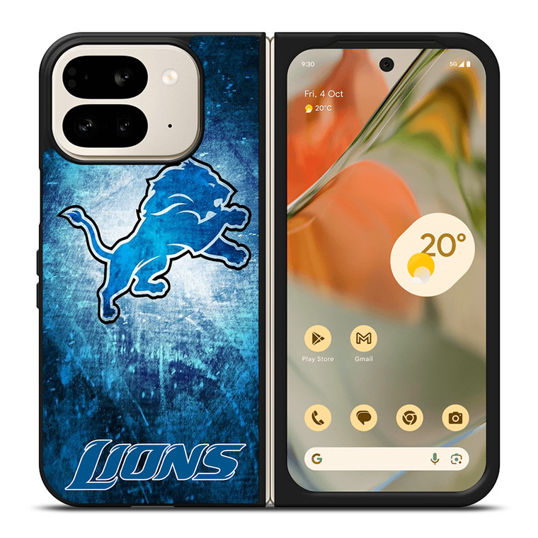 DETROIT LIONS 2 Google Pixel 9 Pro Fold Case Cover