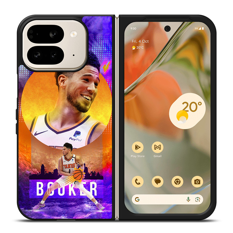 DEVIN BOOKER PHOENIX SUNS BASKETBALL Google Pixel 9 Pro Fold Case Cover