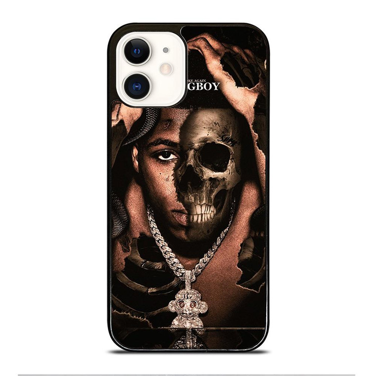 YOUNGBOY NBA RAPPER SKULL iPhone 12 Case Cover