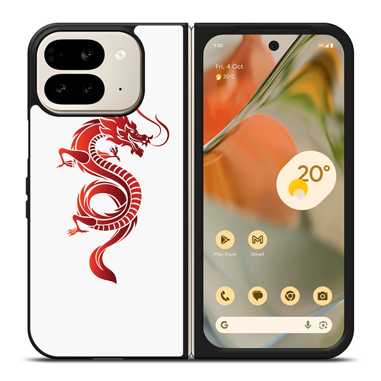 DRAGON RED Google Pixel 9 Pro Fold Case Cover