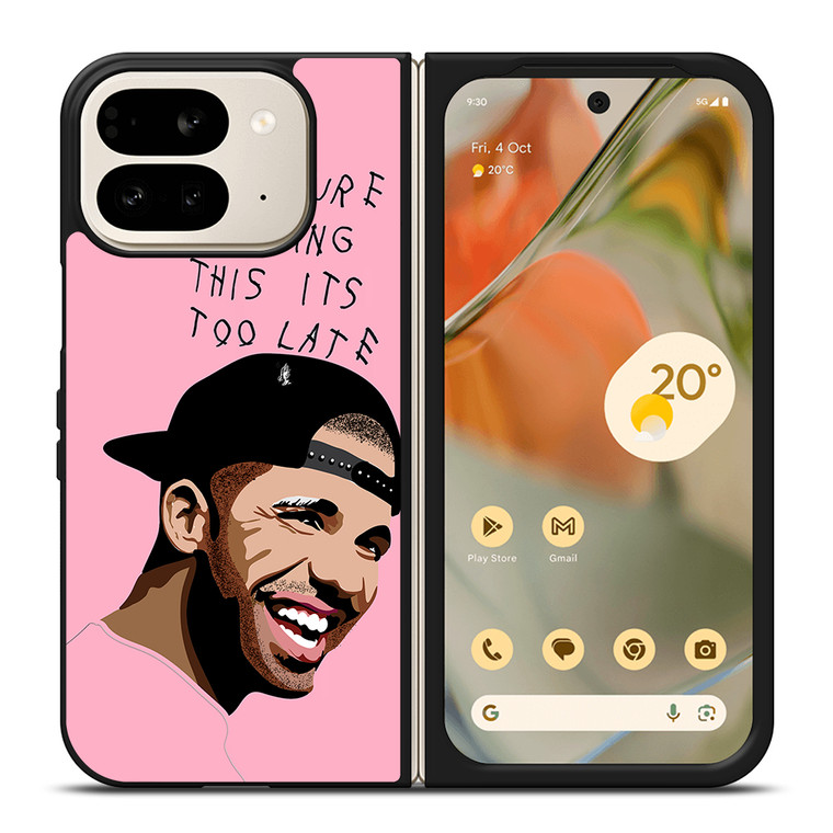 DRAKE RAPPER PINK Google Pixel 9 Pro Fold Case Cover