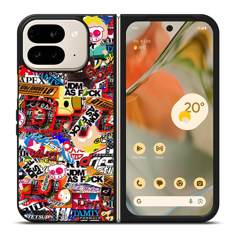 DRIFTING SPORTS CARS 1 Google Pixel 9 Pro Fold Case Cover